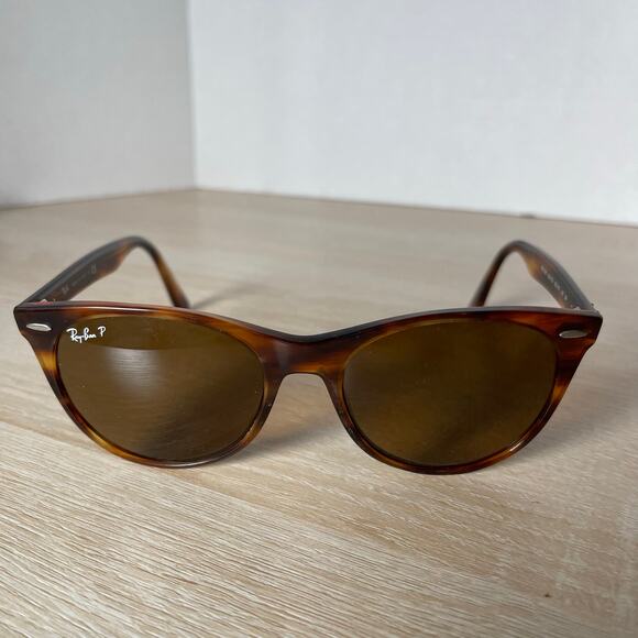 Ray-Ban RB2185 954/33 Wayfarer II Sunglasses Tortoise Shell FRAME ONLY 55-18-145 - Picture 2 of 8